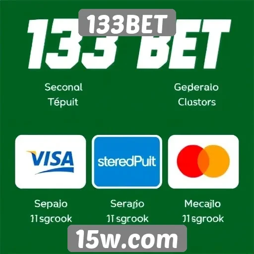 Métodos de pagamento aceitos no site 133BET